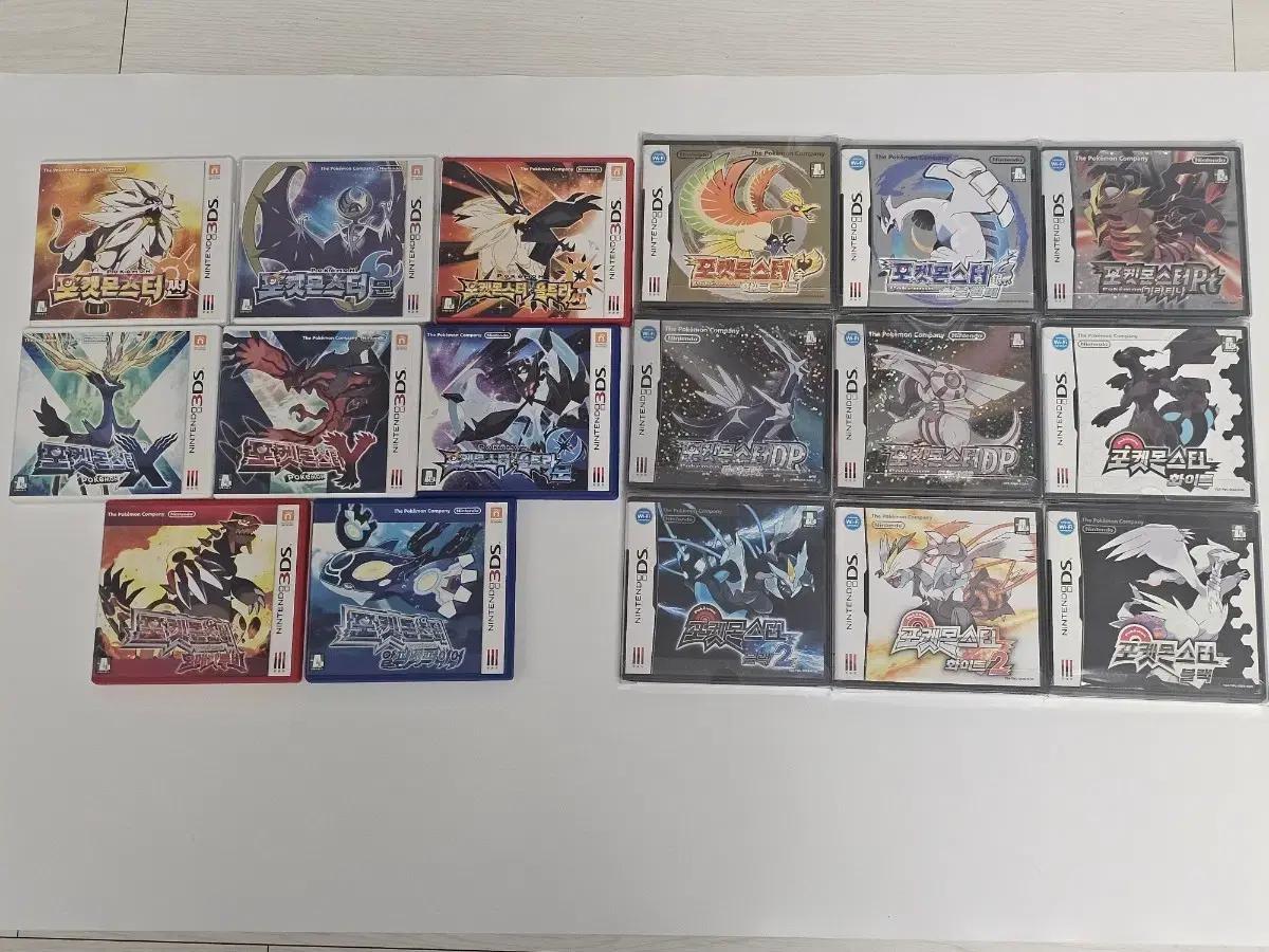 닌텐도 ds 3ds 포켓몬스터 시리즈