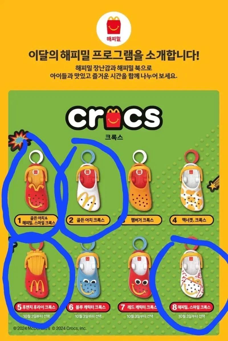 맥도날드 해피밀 크록스 키링, 유희왕 인형