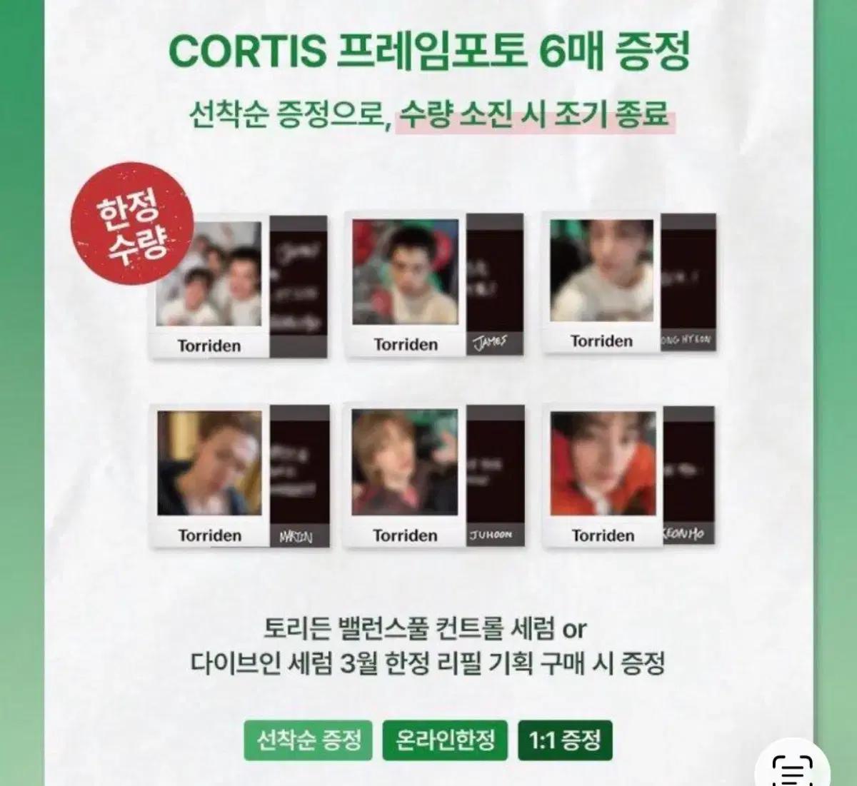 구매 토리든 코르티스 폴라로이드