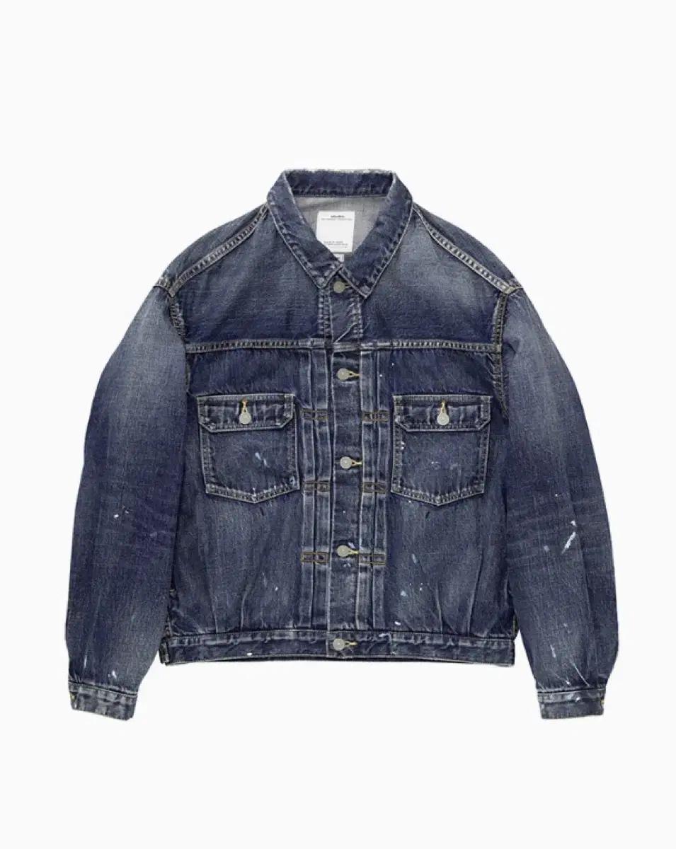 [2]비즈빔 24AW 101XX Jkt DMGD1010 데님 자켓