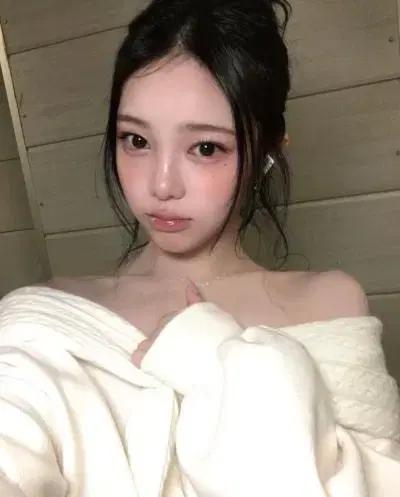 더티스 thetis 리본 후드 아이보리 기모ver