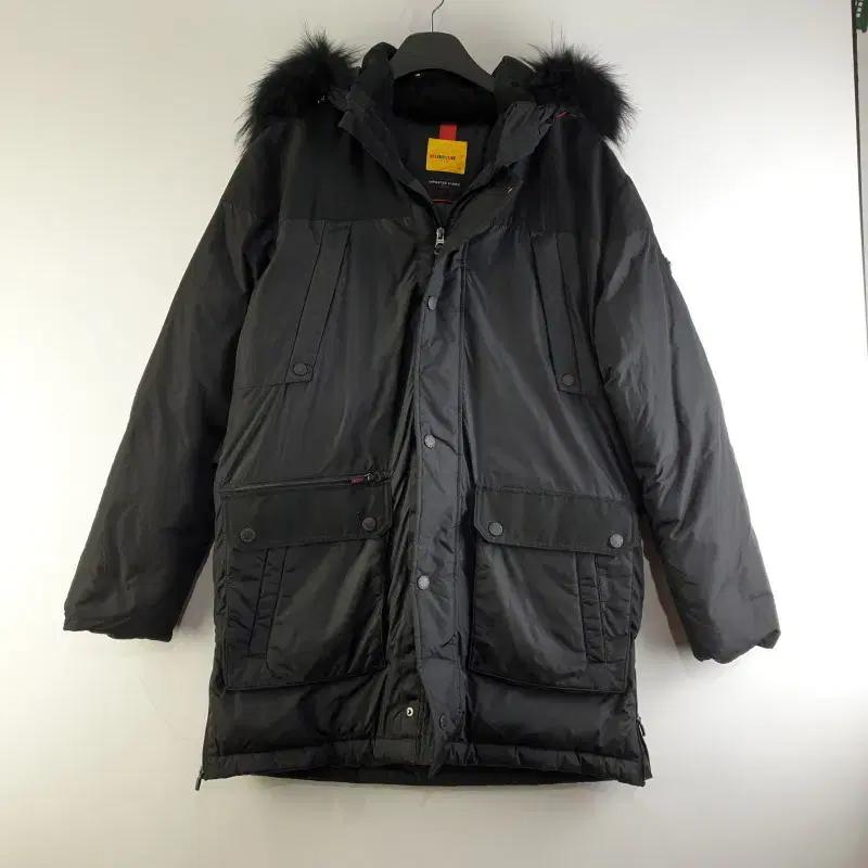 MACAW 남성100 구스다운 블랙 점퍼 M3203