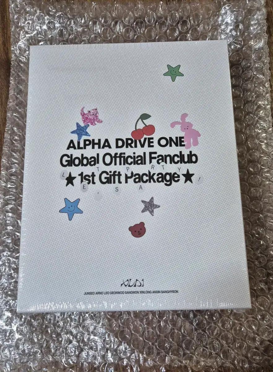 ALPHA DRIVE ONE 팬클럽 키트 미개봉 판매합니다