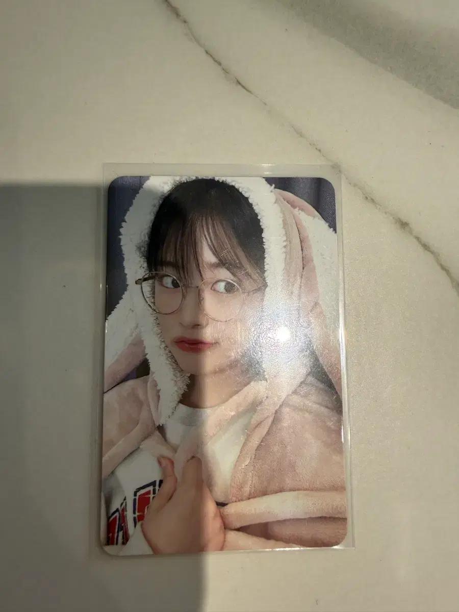 아이브 토끼담요 포카