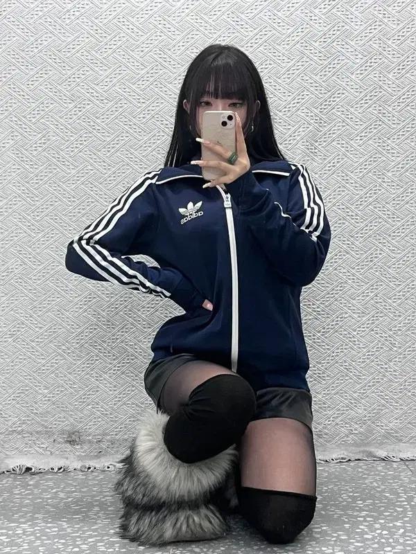 아디다스 빈티지 스포티 유로파 져지 집업 95 C10023