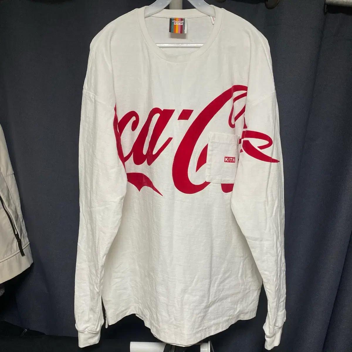 KITH x 코카콜라 롱슬리브 L