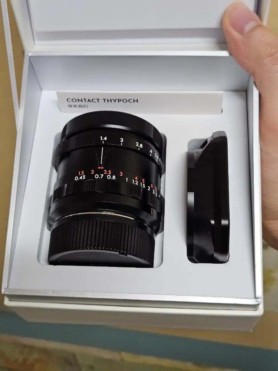 타이포크 시메라 50mm f1.4 라이카 m마운트 렌즈 블랙