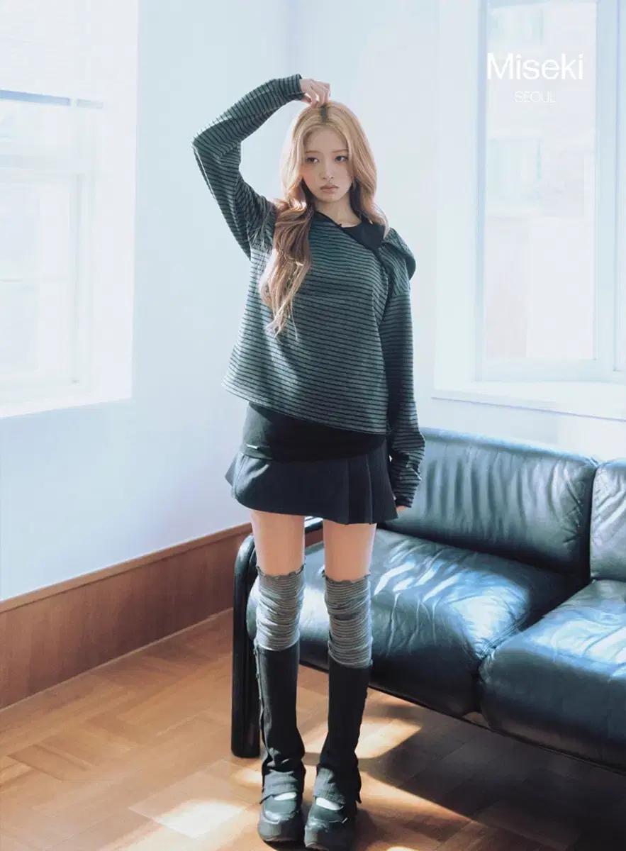 미세키서울 아이브 레이픽 레그워머