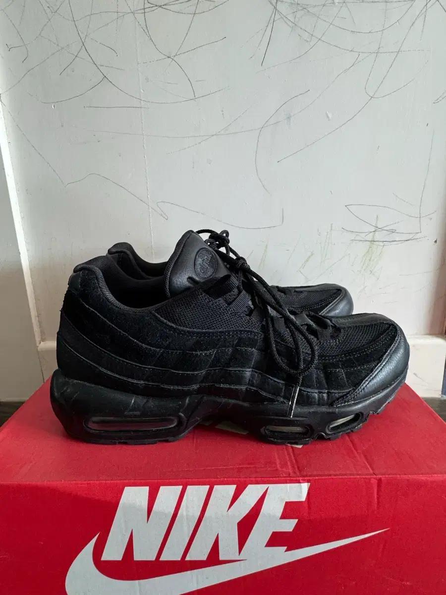 Airmax95 올검 쭈글이 에어맥스95 프리미엄 블랙
