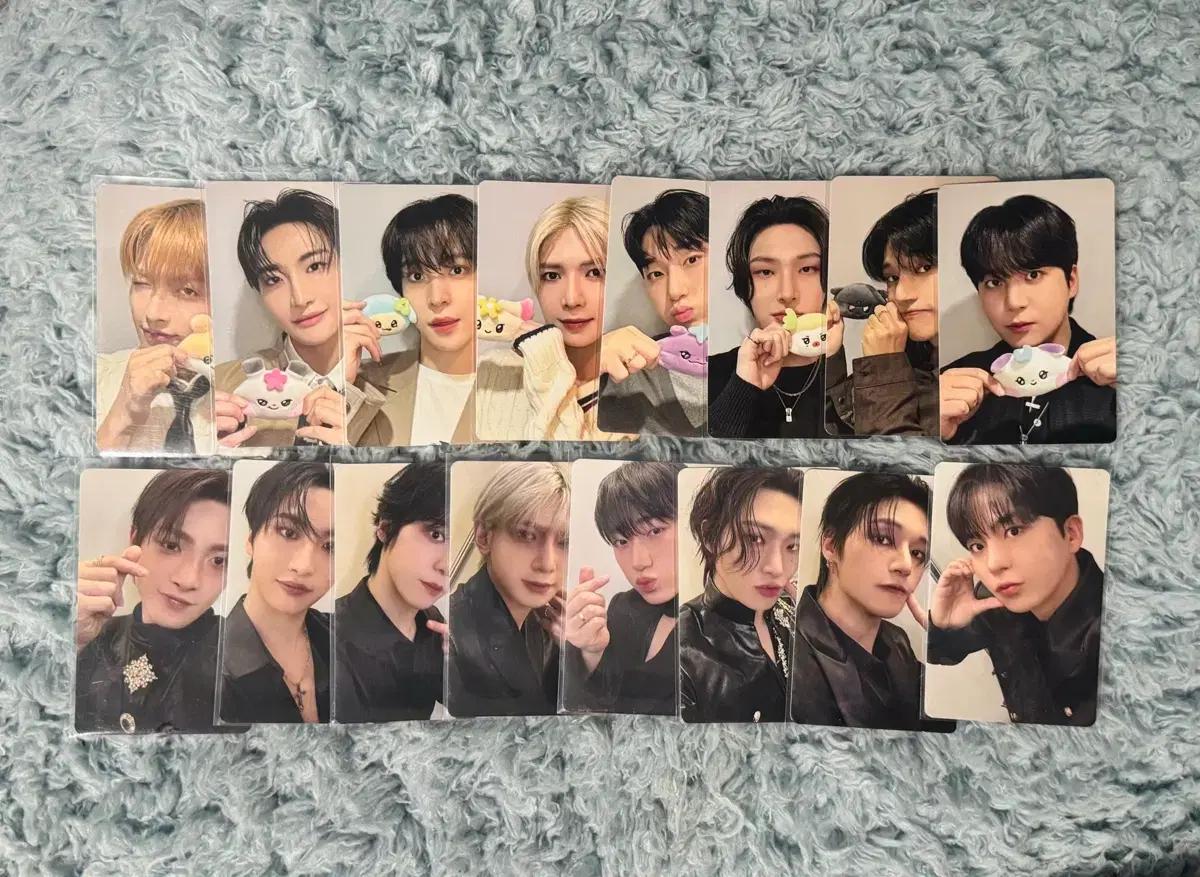 에이티즈 라인프렌즈 마이티즈 랜덤 트레이딩 포카