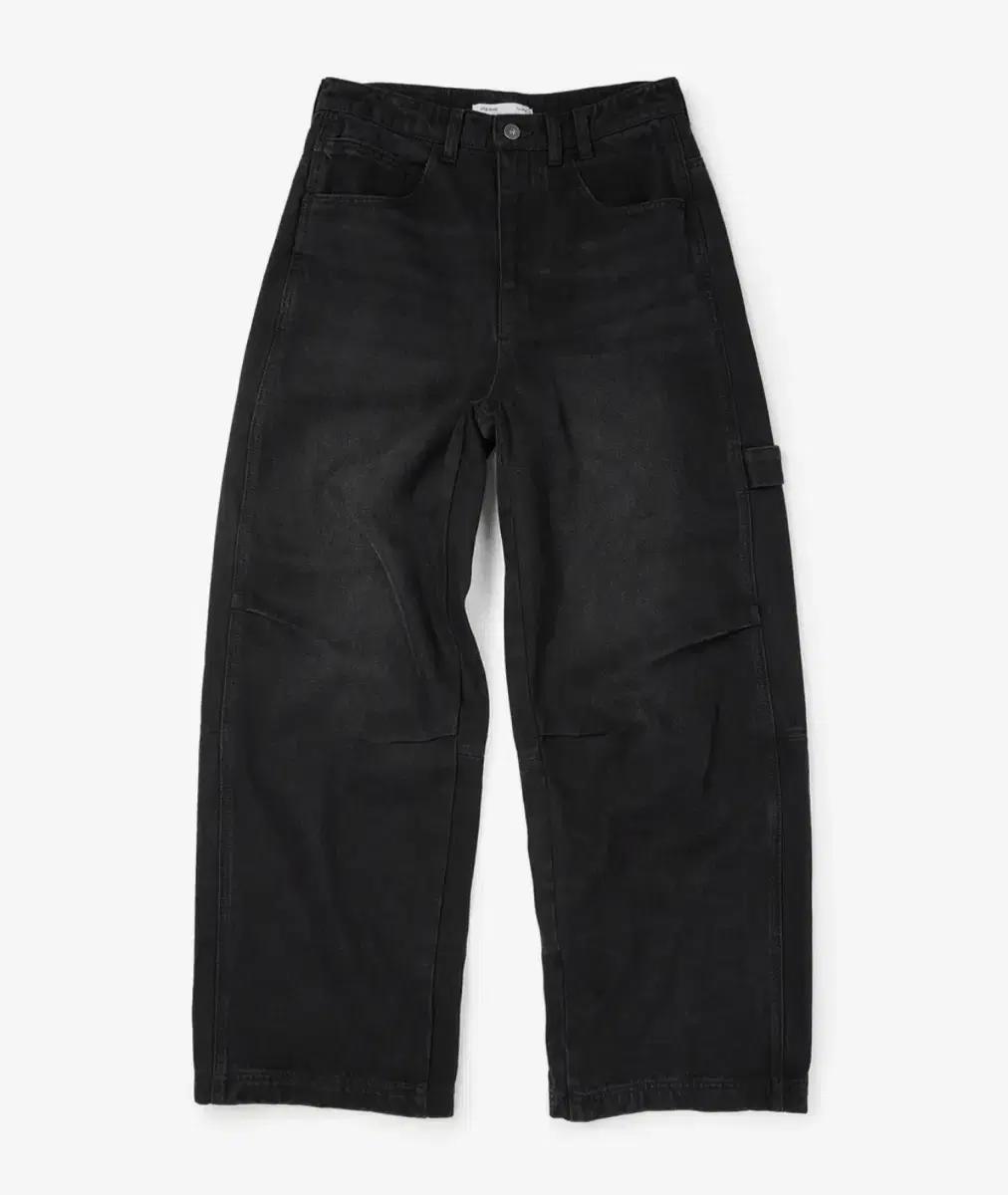 [새상품/L] ETCE carpenter denim pants black