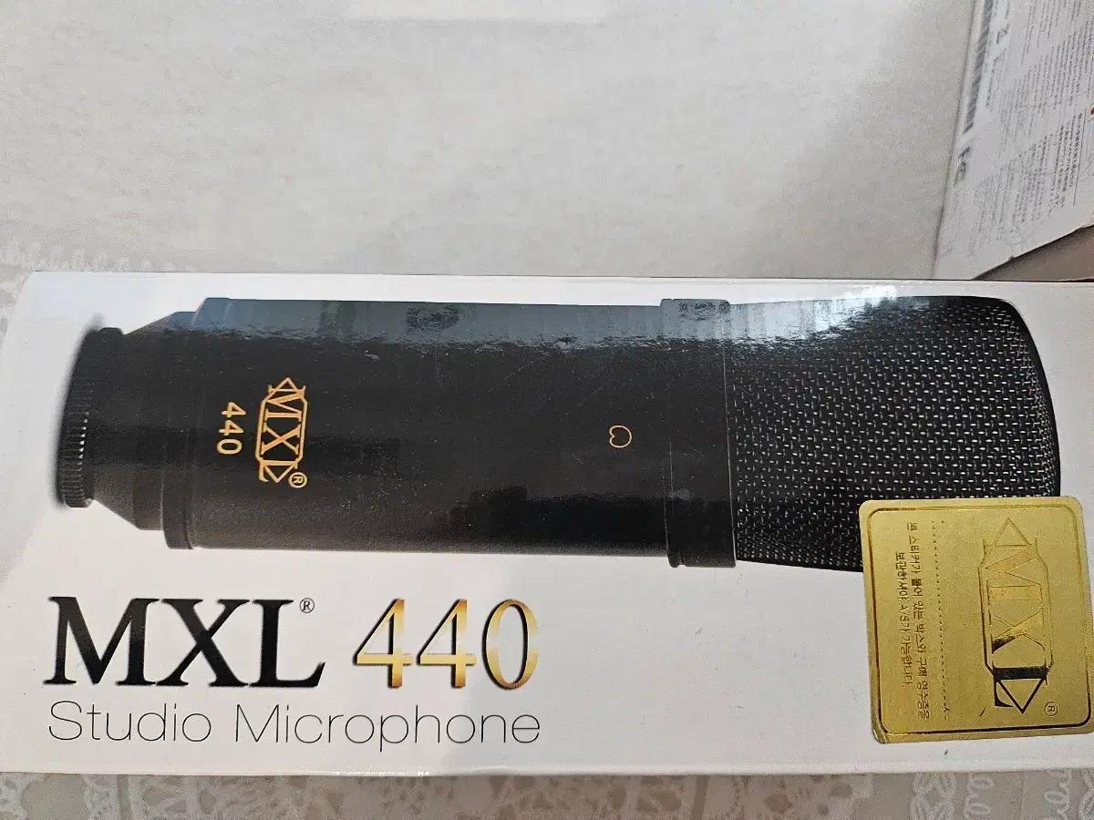 MXL 440 스튜디오 마이크  새제품