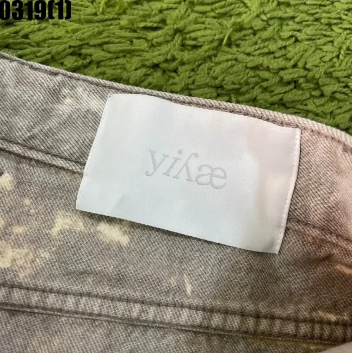 Yiyae 워싱 데님팬츠 30 이예