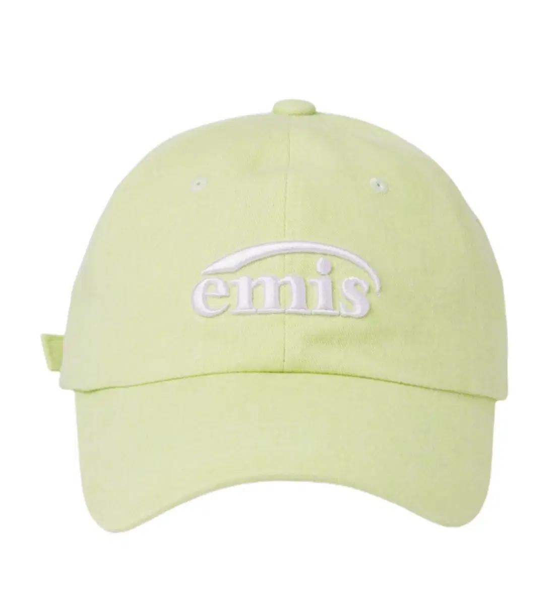 이미스(emis) 볼캡 모자 (라임)