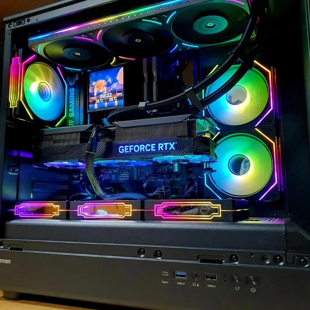 고사양 게이밍컴퓨터 9800X3D 4070ti Super