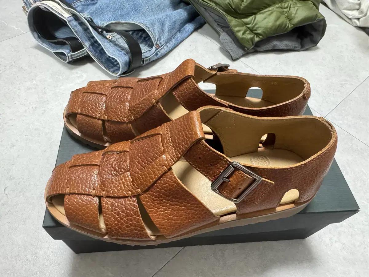 Paraboot 파라부트 퍼시픽 miel GR gold 40사이즈 판매