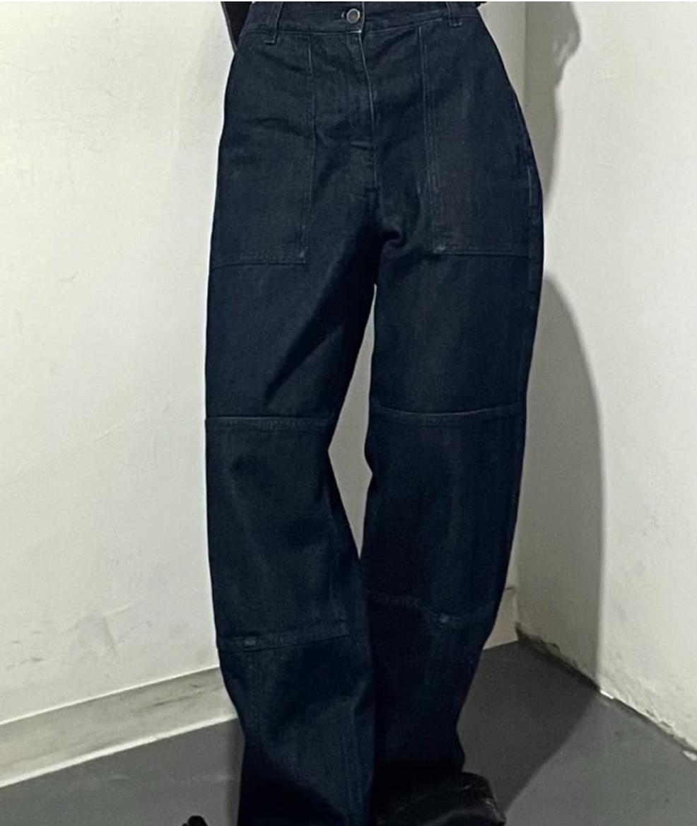 cos 미니멀 배럴 데님 25