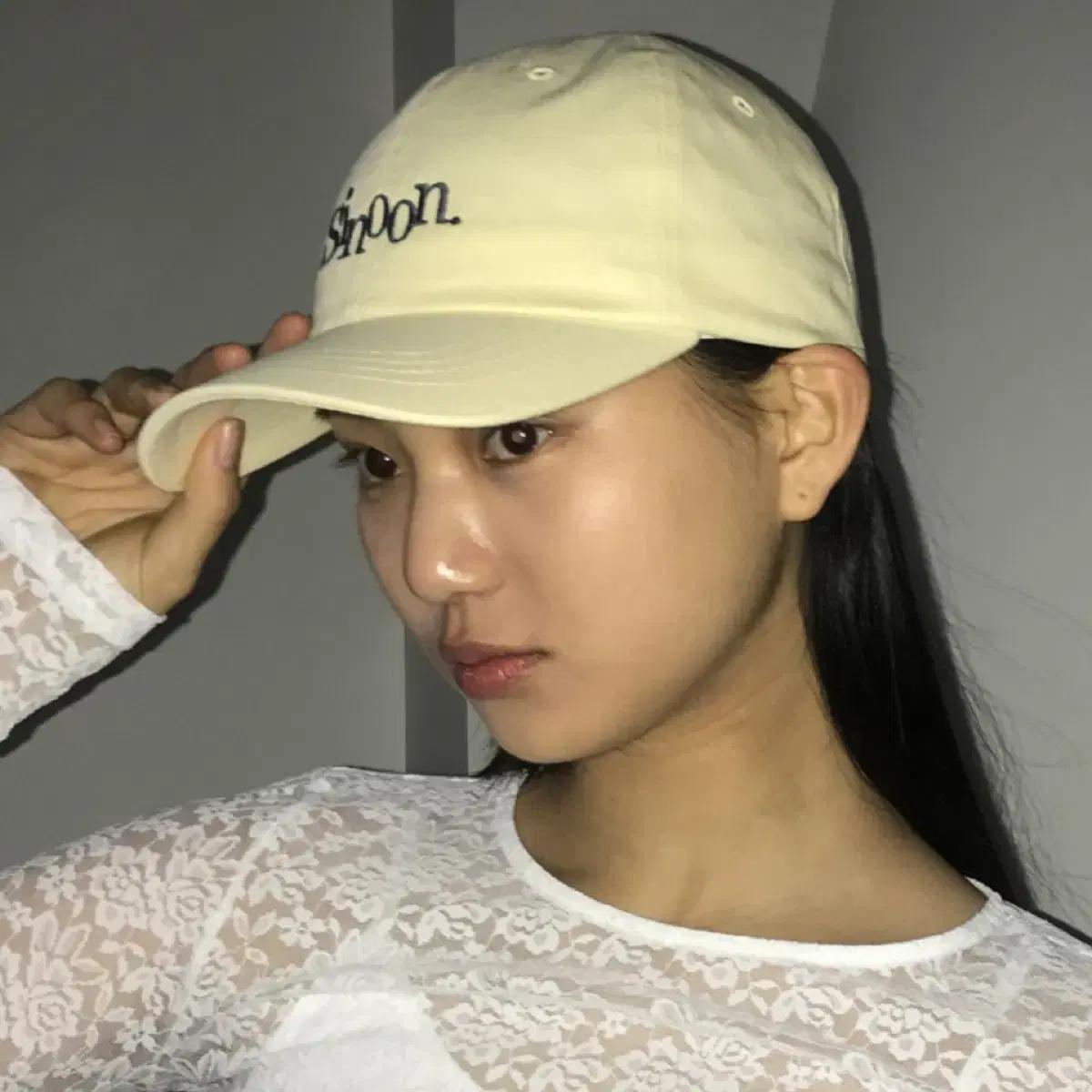 시눈 클래식 로고 볼캡 옐로우