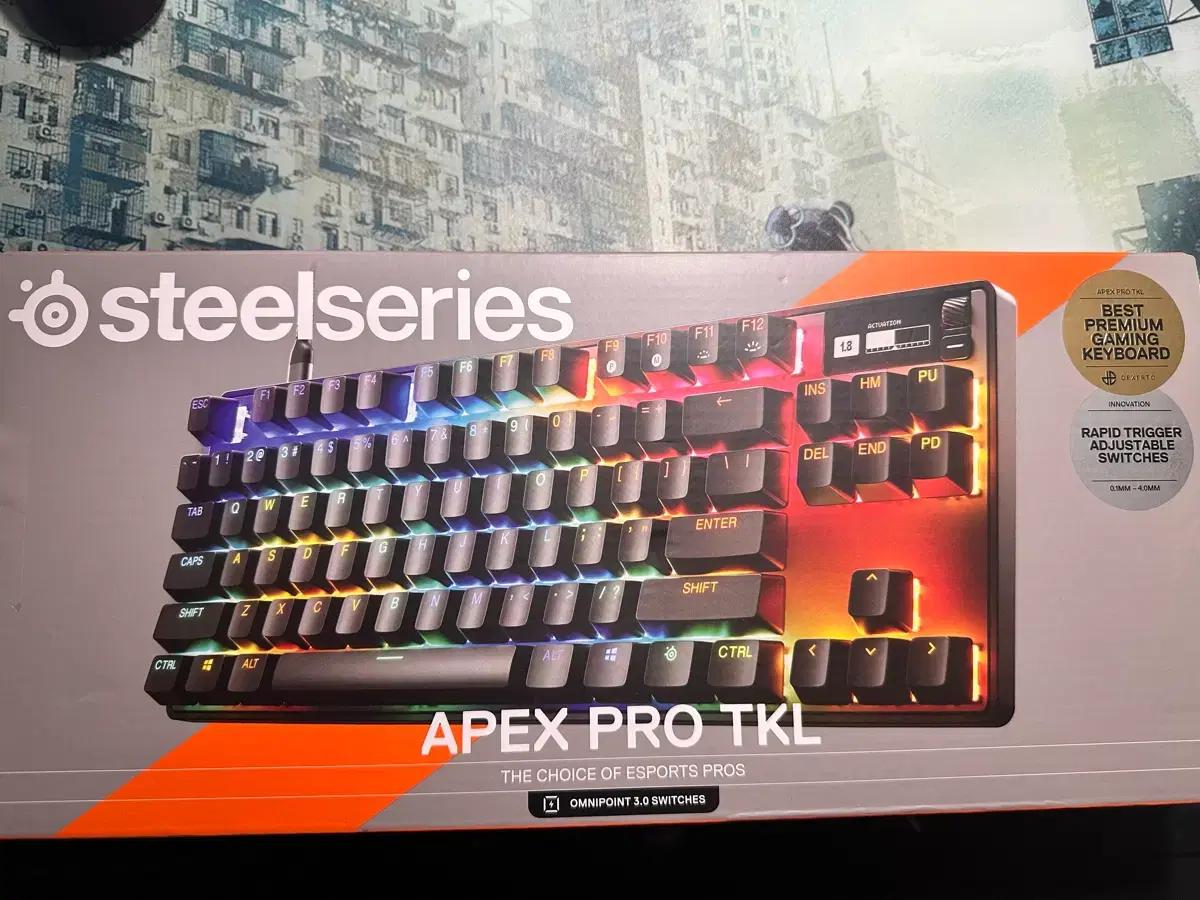 스틸시리즈 Apex Pro Gen3 TKL
