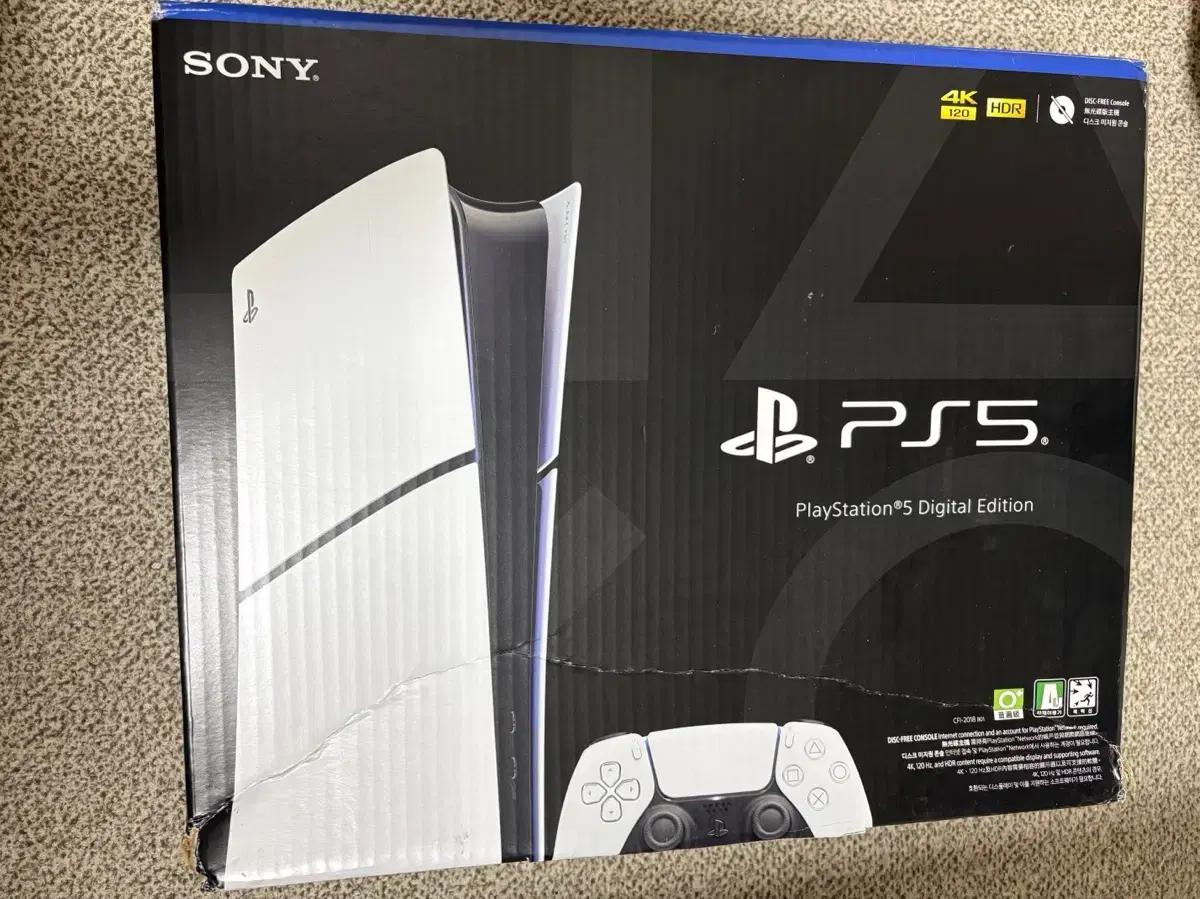 [미사용 새상품] PS5 플레이스테이션5 슬림 디지털 에디션