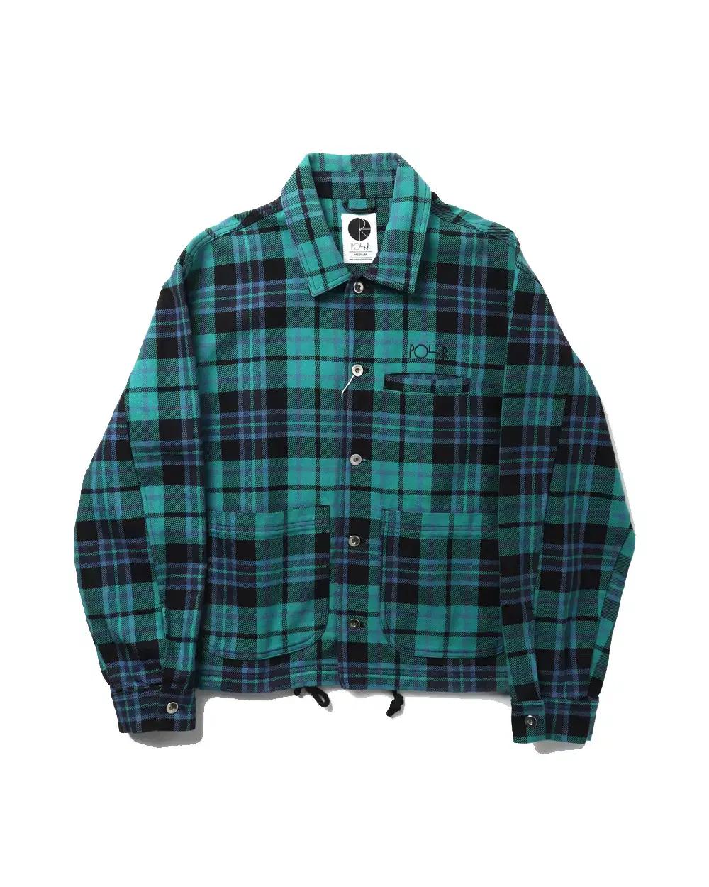 폴라스케이트 Polar Skate Co. Plaid Work Jacket