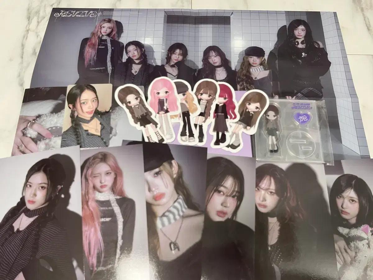아이브 정규2집 러브드 유진풀구성(포카,아크릴포함)