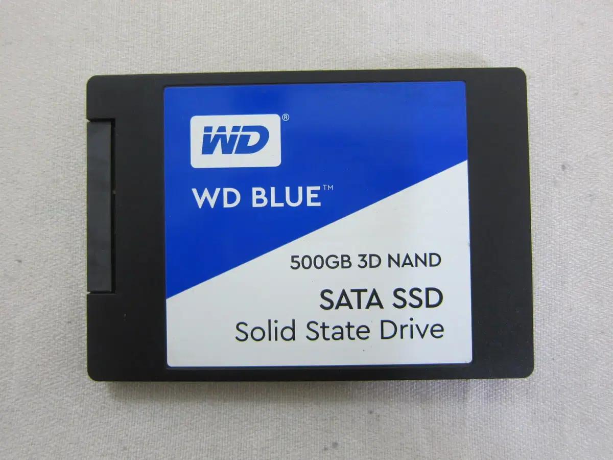 Western Digital WD Blue 3D SSD 500G