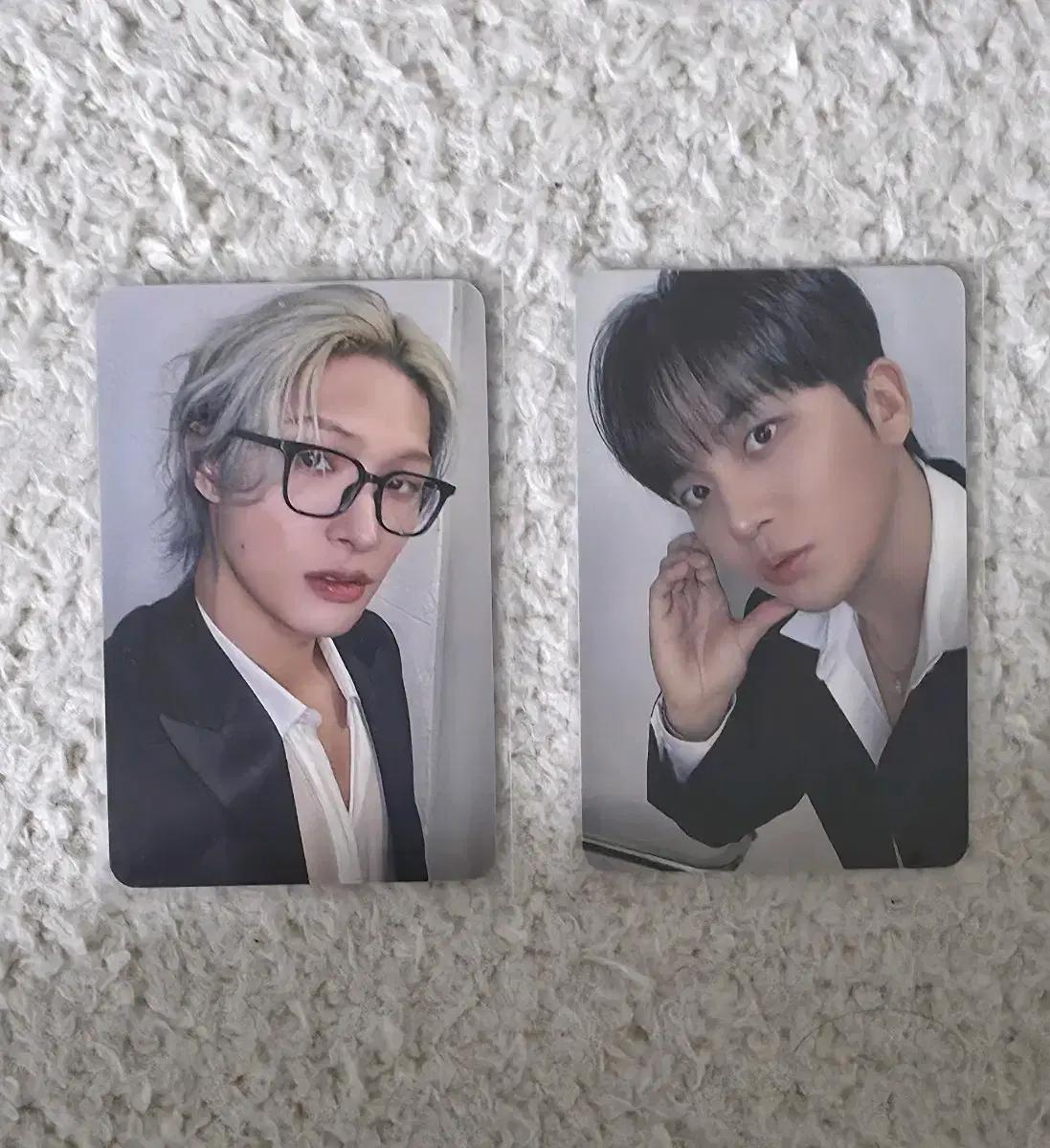 에이티즈 팬미팅 보상특전 포카 + 렌티큘러