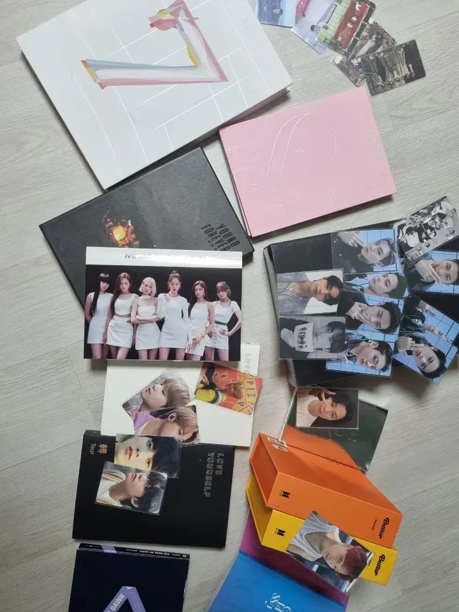 아이브/방탄 앨범 포카 세븐틴 클라씨 등 굿즈 일괄