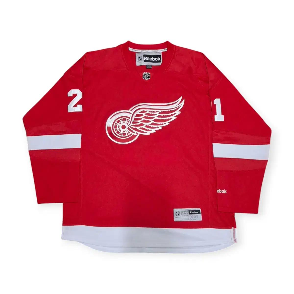 2XL)NHL x 리복 레드윙 TATAR 21번 아이스 하키져지