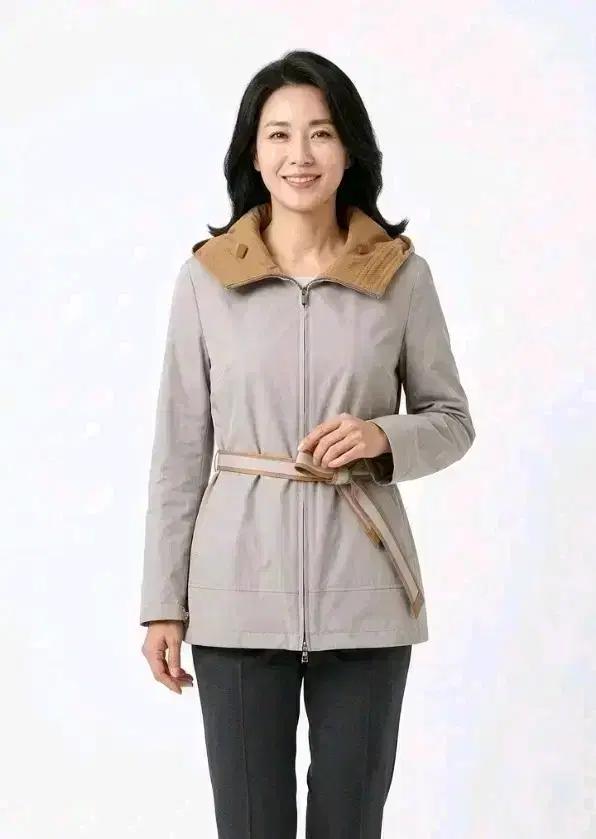 정품 로로피아나 애쉬톤 리버시블 여성 윈드메이트 레인코트