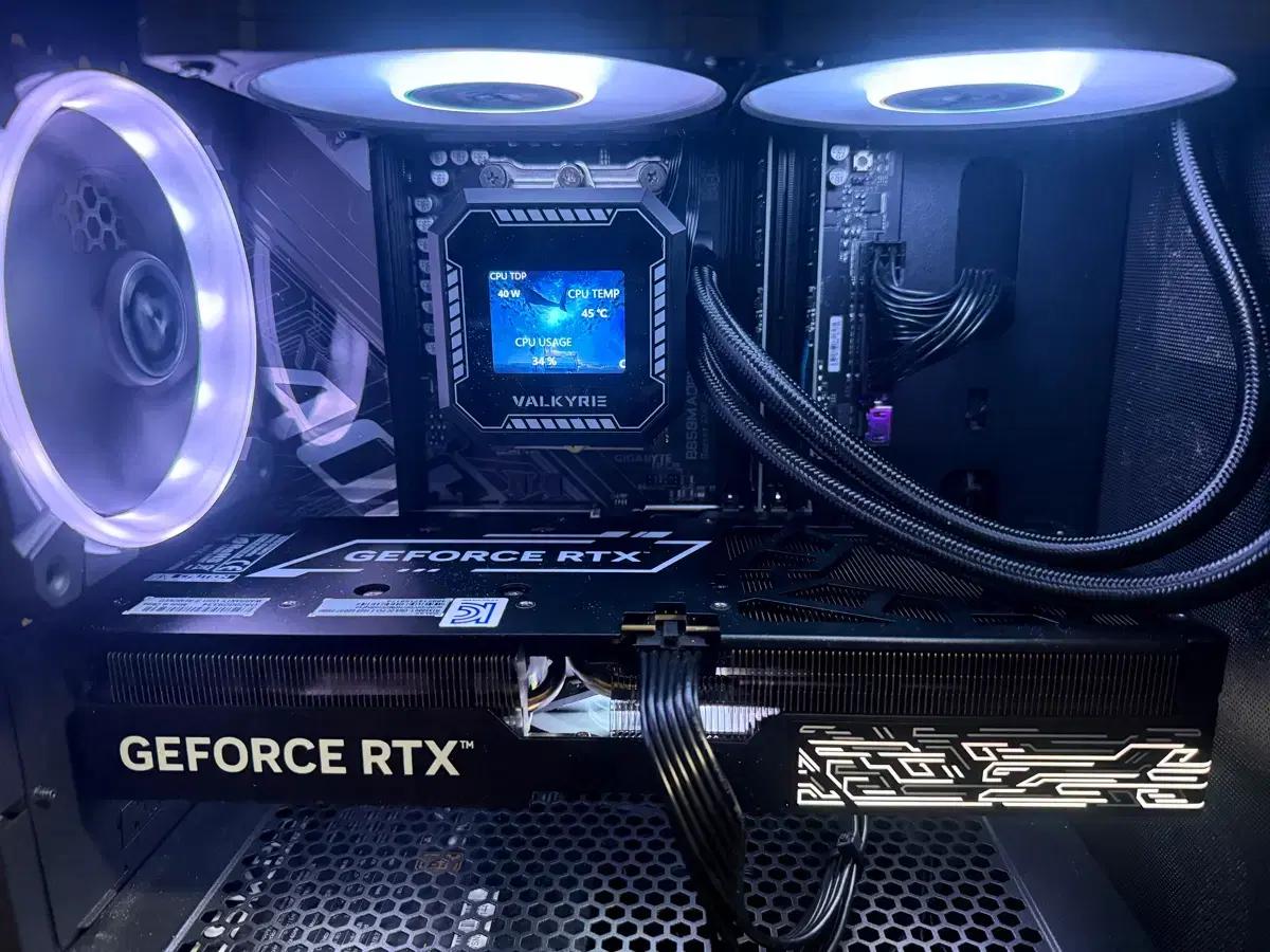 9800x3d b850m rtx5080 32gb 1tb 고사양 본체