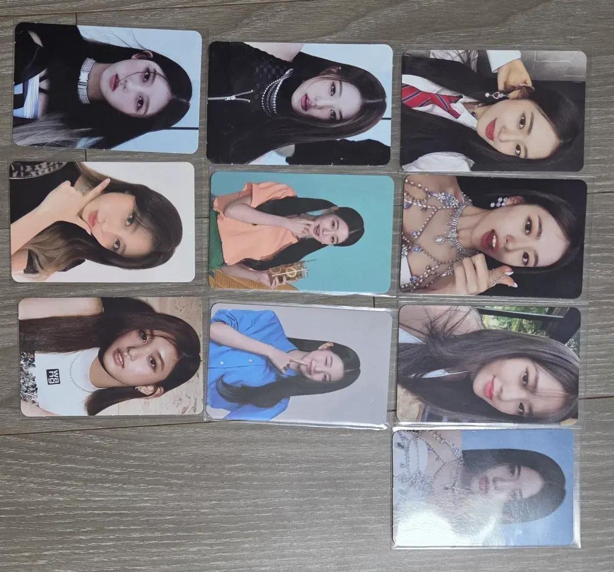 아이브 안유진 , 장원영 , 가을 , 이서 포카 일괄 판매