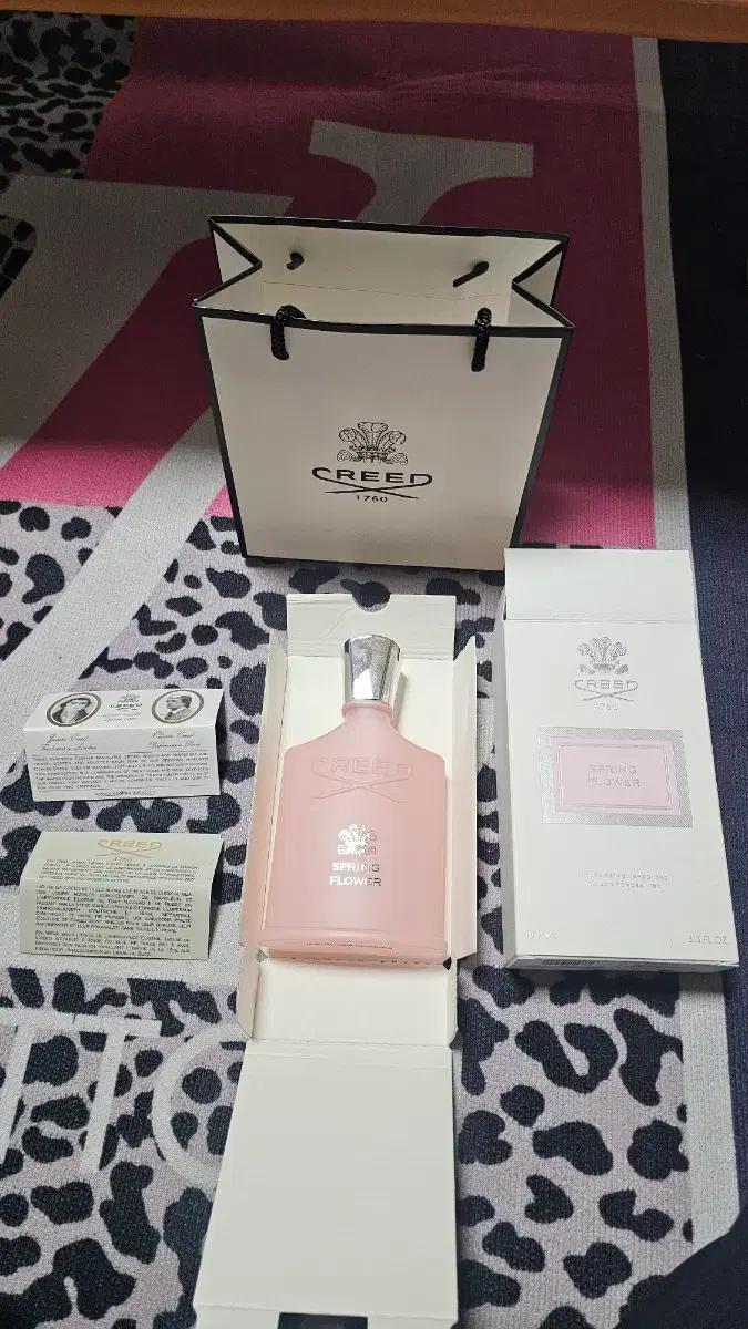 크리드 스프링 플라워  오드퍼퓸 여성향수 100ml 미개봉 새상품