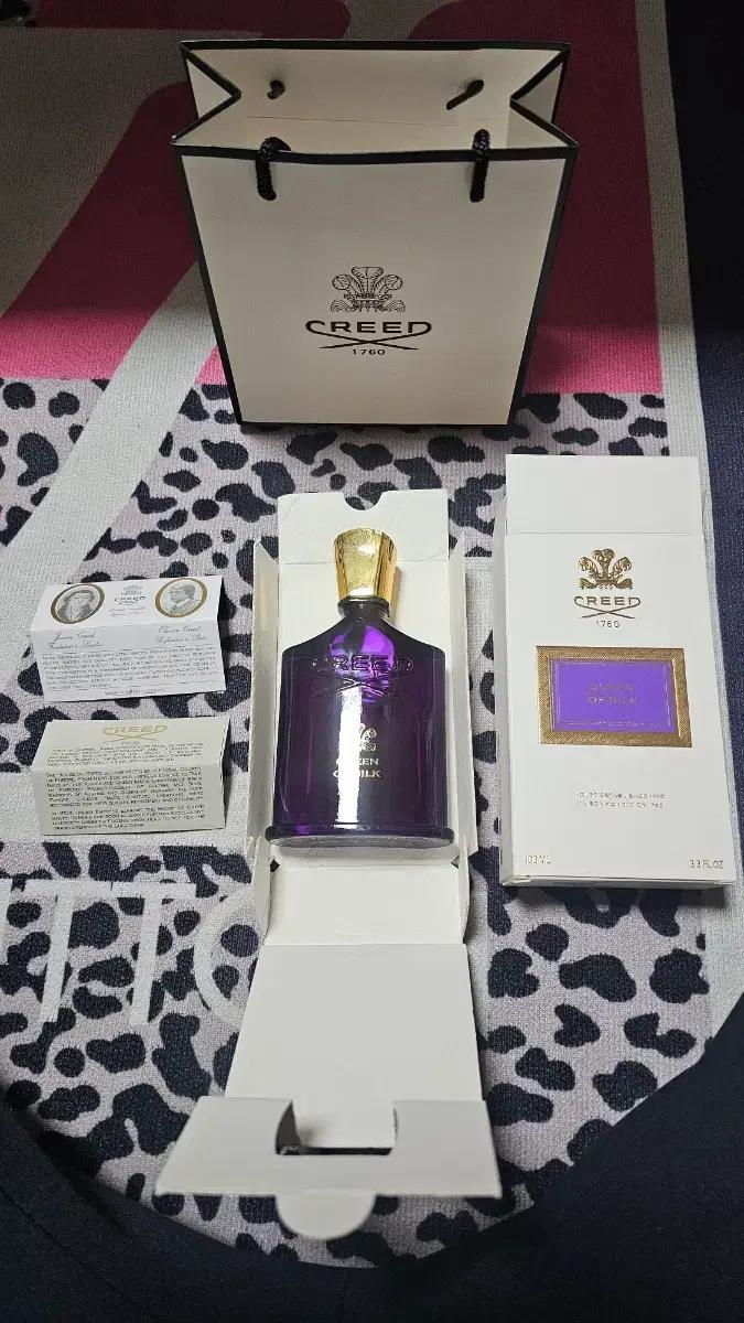 급쳐 크리드 퀸 오브 실크 오드퍼퓸 100ml 쇼핑백 미개봉 새상품