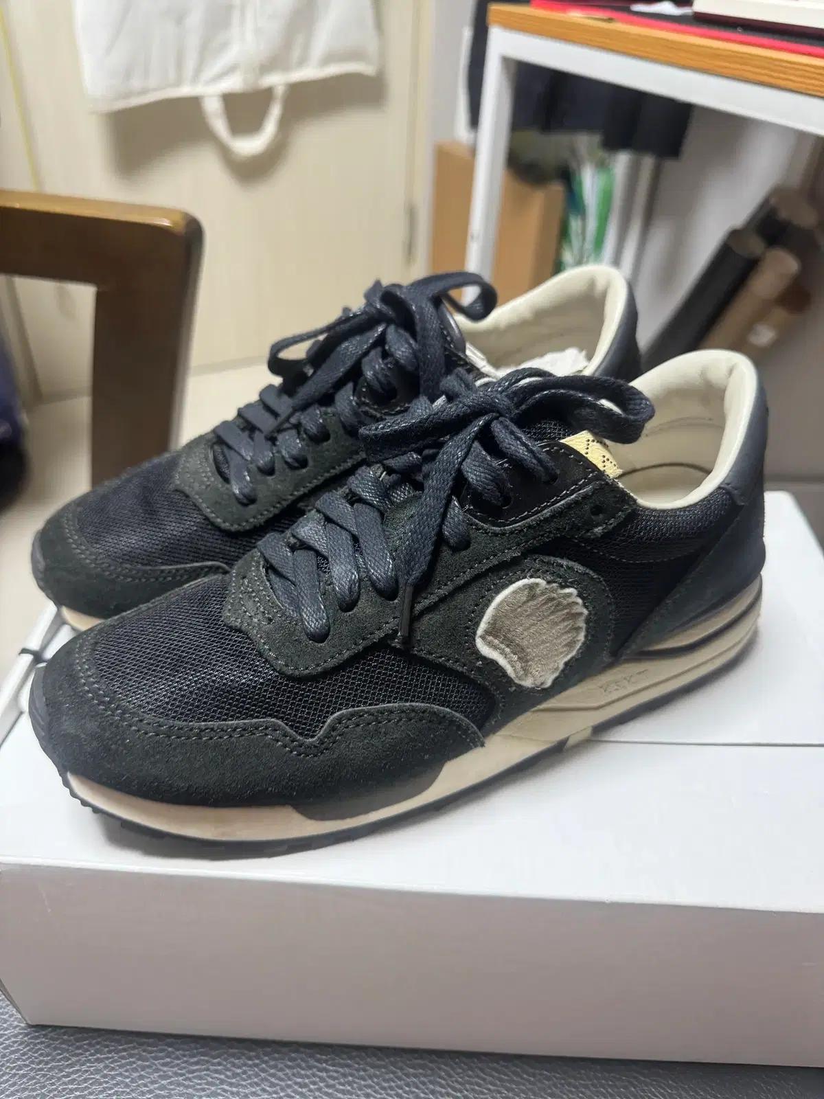 visvim 비즈빔 롤랜드 조거 블랙 8사이즈