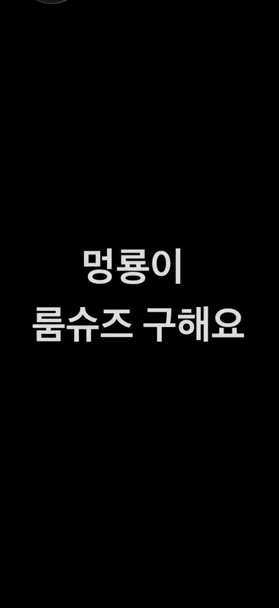 구해요) 라이즈 앤톤 멍룡이 룸슈즈
