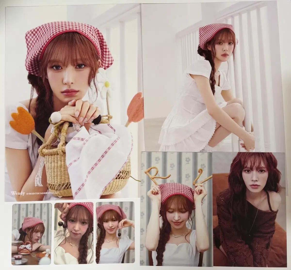 2026 레드벨벳 시즌그리팅 웬디(포카+엽서+포스터)