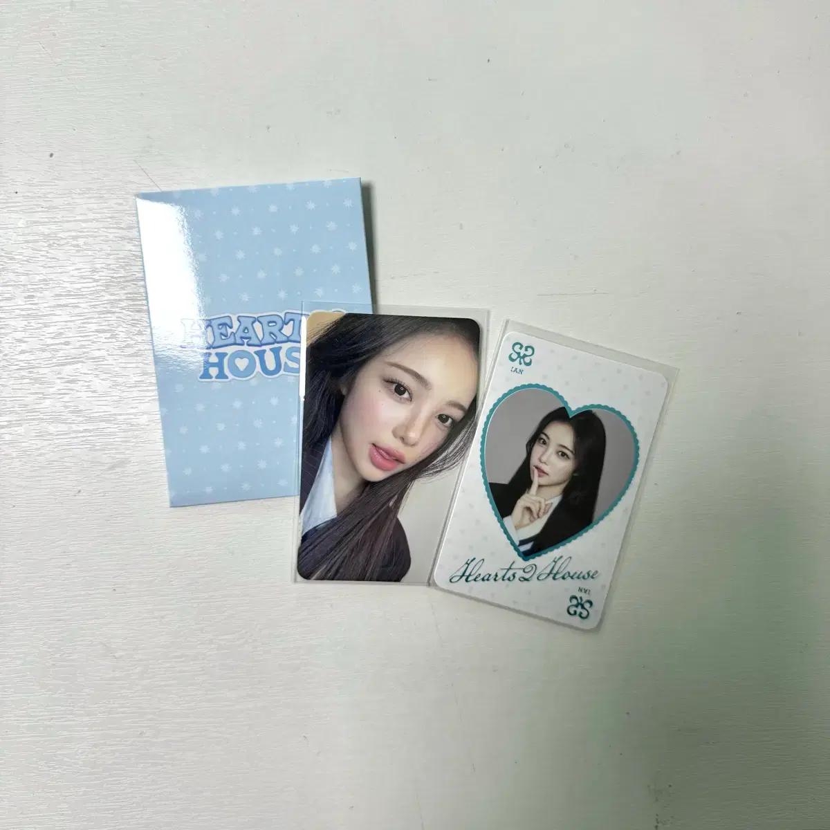 하츠투하츠 이안 팬미팅 트레카 포카 세트 양도