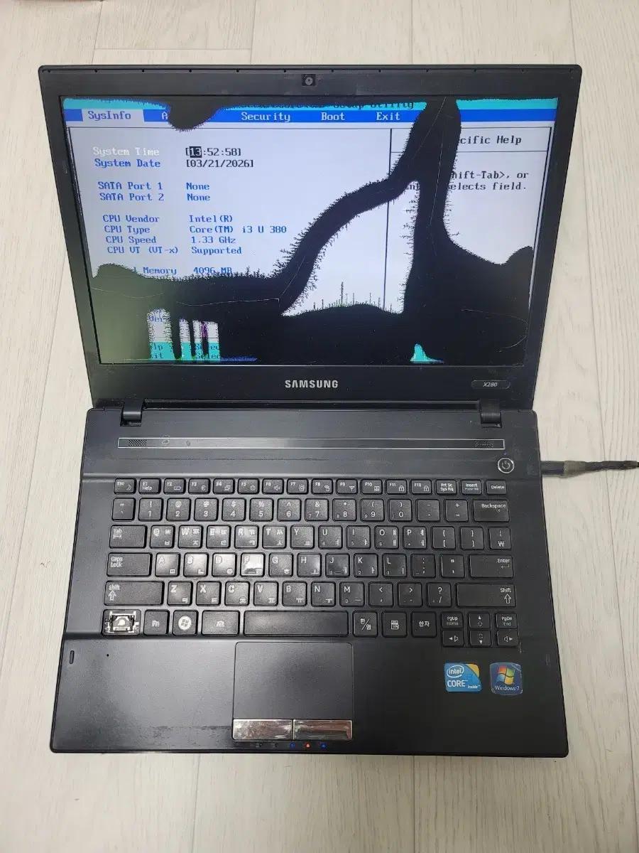 삼성 노트북 NT-X280 노트북