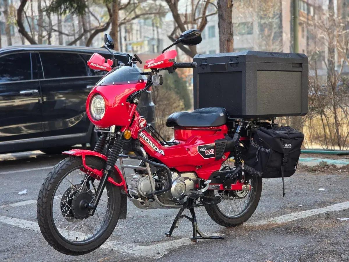 혼다 헌터커브 CT125 23년 1,300km 신차급 컨디션 판매합니다