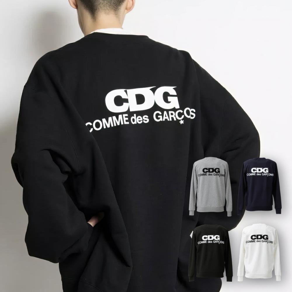 CDG 맨투맨 로고 꼼데가르송 4컬러 선물포장