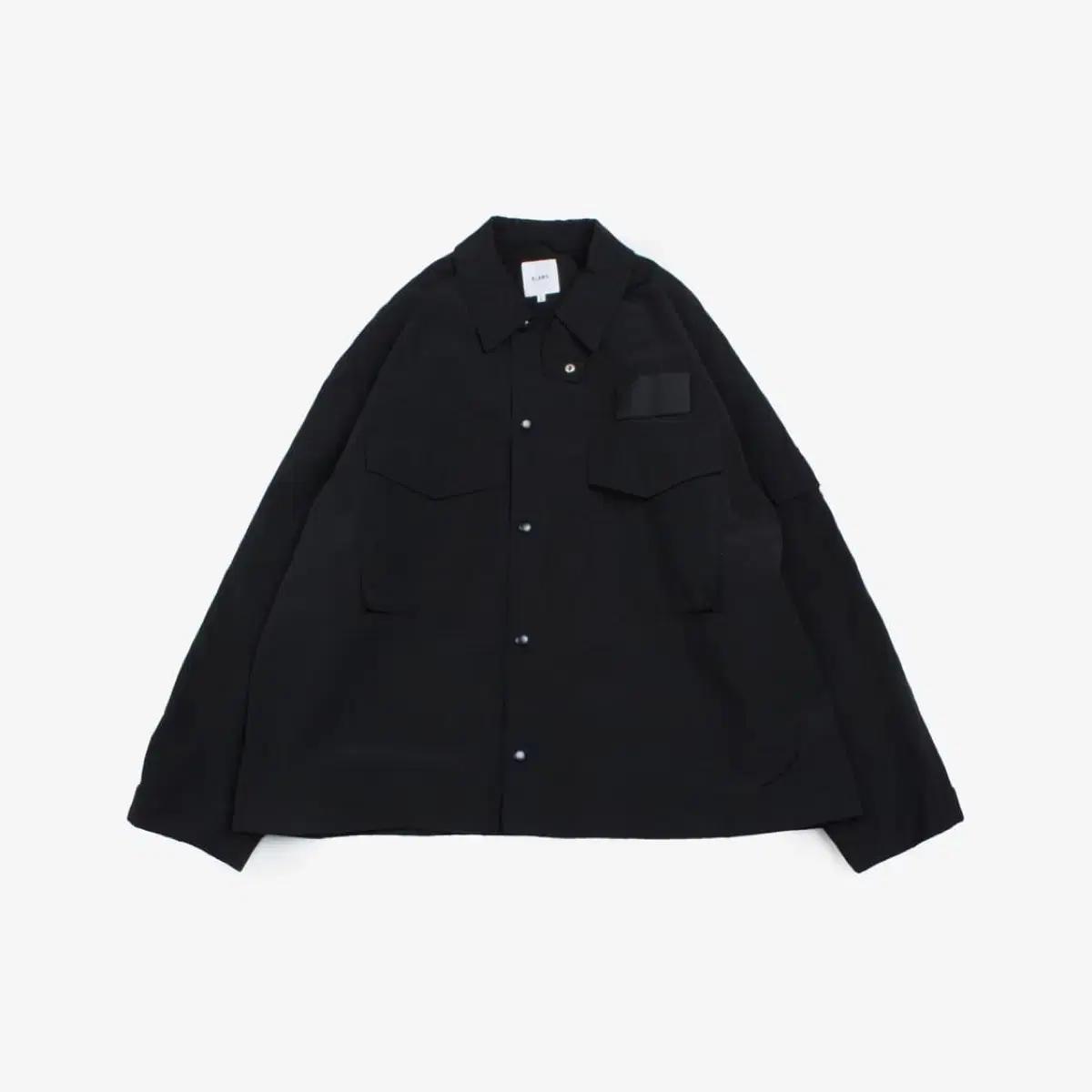 [BEAMS] 빔즈 밀리터리 블루종 블랙 검정 (L)