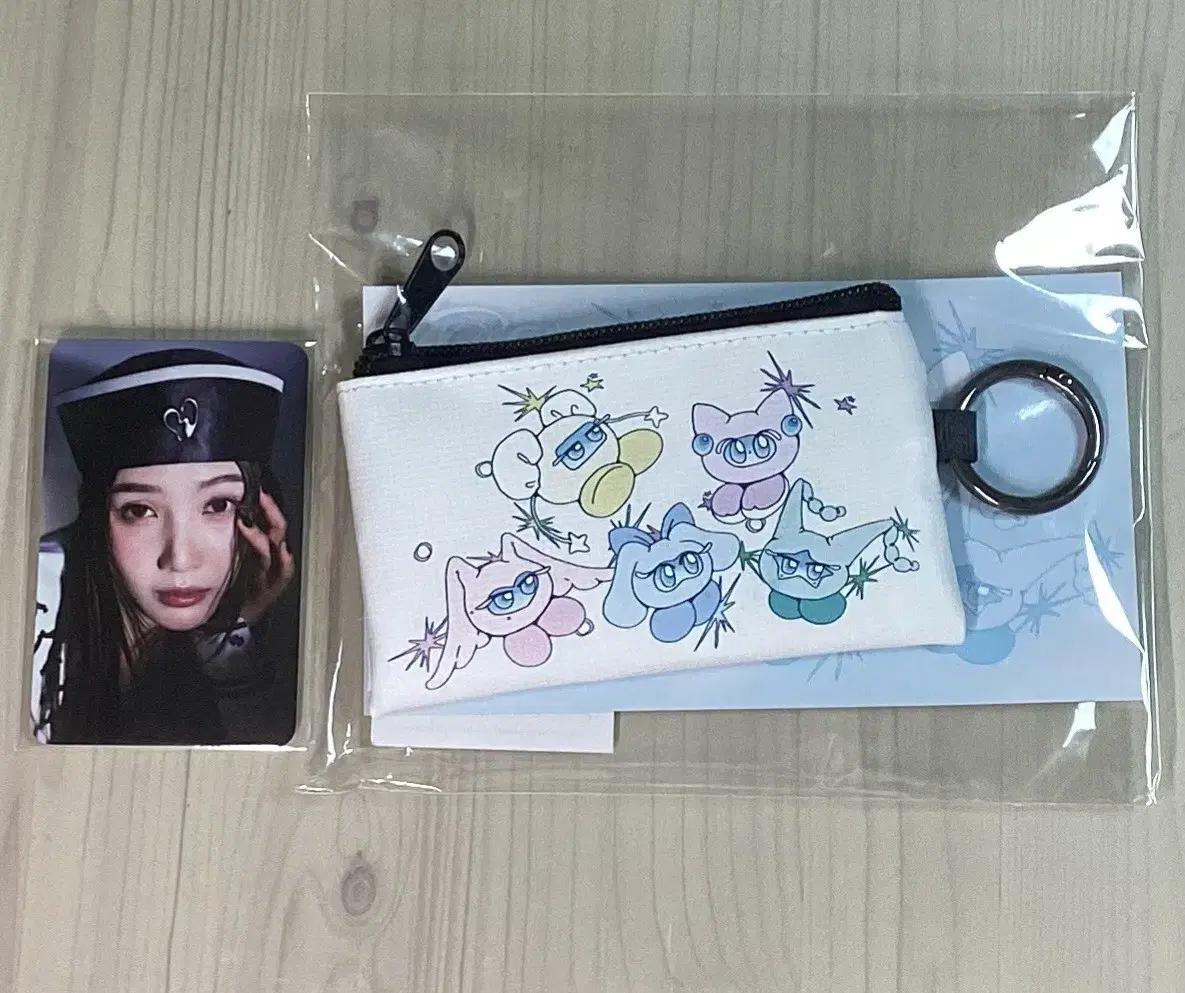 레드벨벳 코스믹 파우치 키링 조이 포카 포토카드 세트