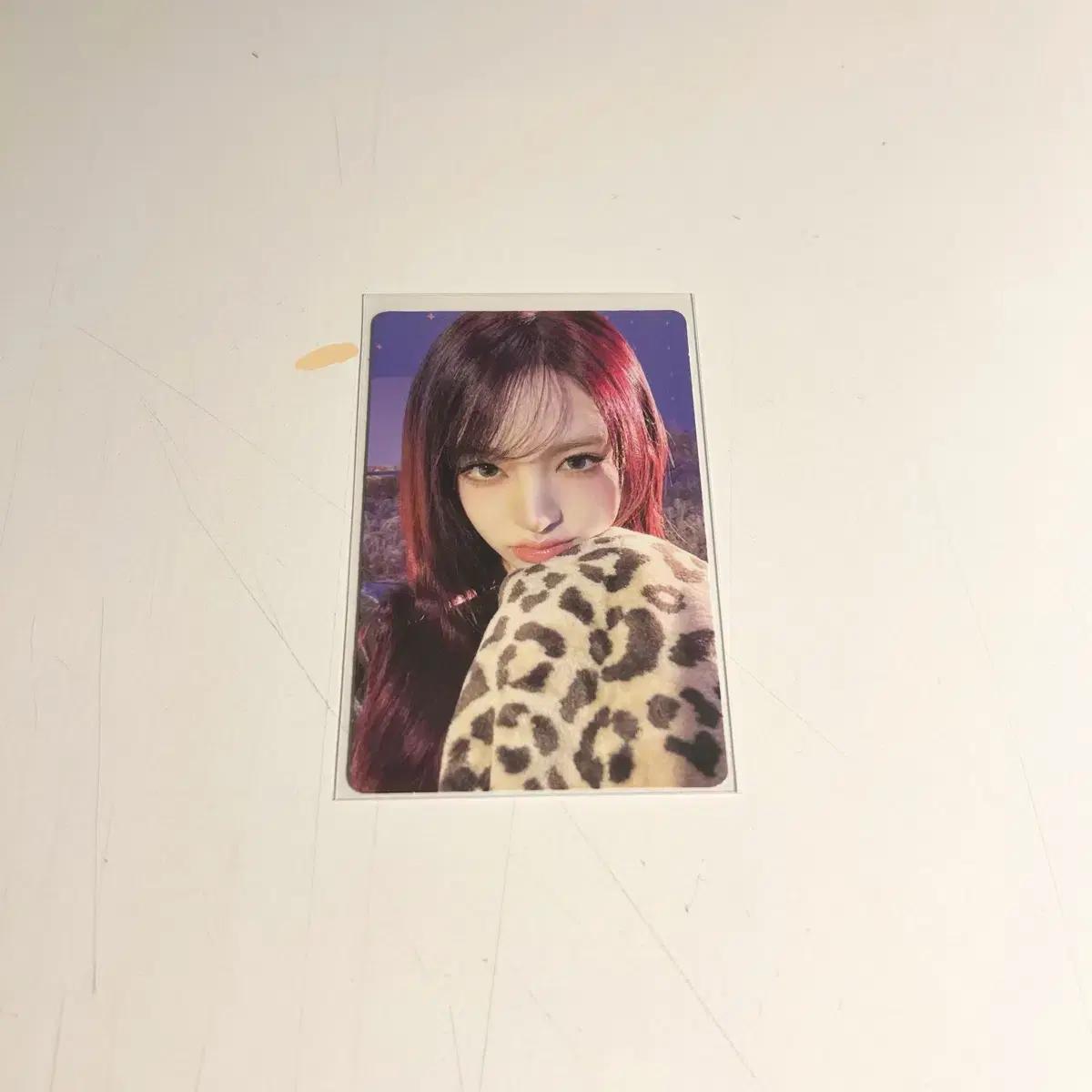 아이브 리즈 뱅뱅 공방 포카 포토카드 블랙홀 리바이브