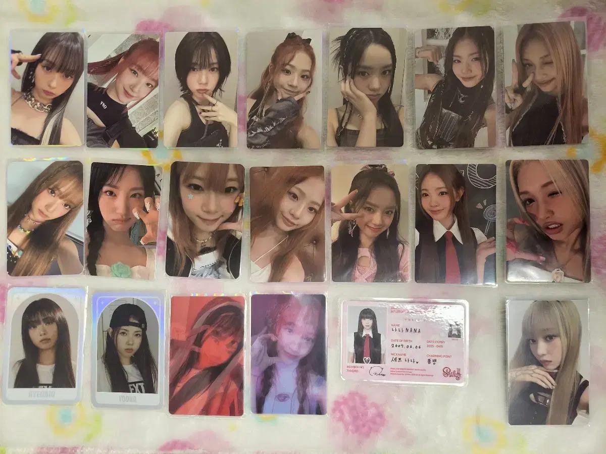 유니스 UNIS 앨범포카, 특전포카