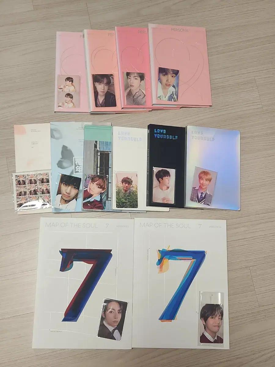 (가격선제시) bts 방탄 앨범 포카 굿즈