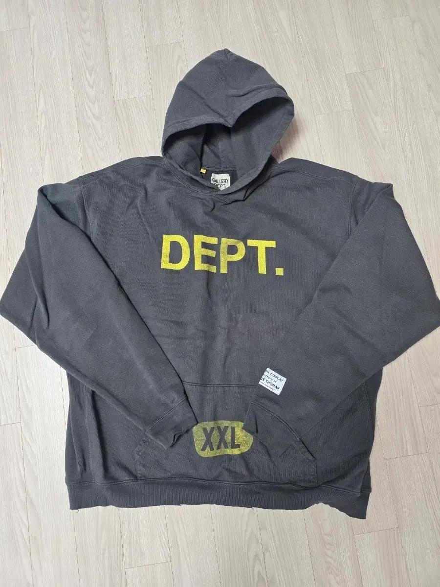 [2XL]갤러리디파트먼트 / 갤뎁 후드티 그레이