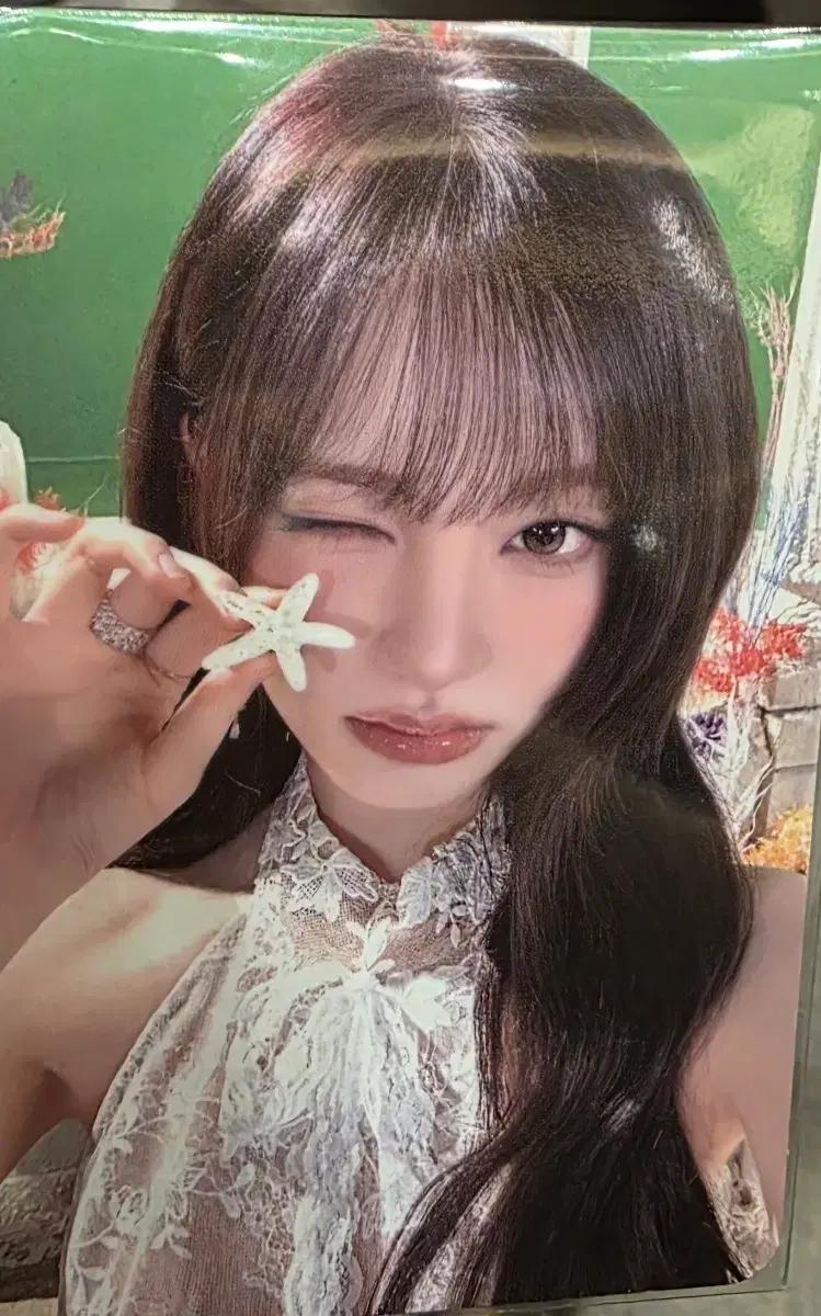 아이브 목걸이포카 리즈  레이나 원영으로 교환원해요!