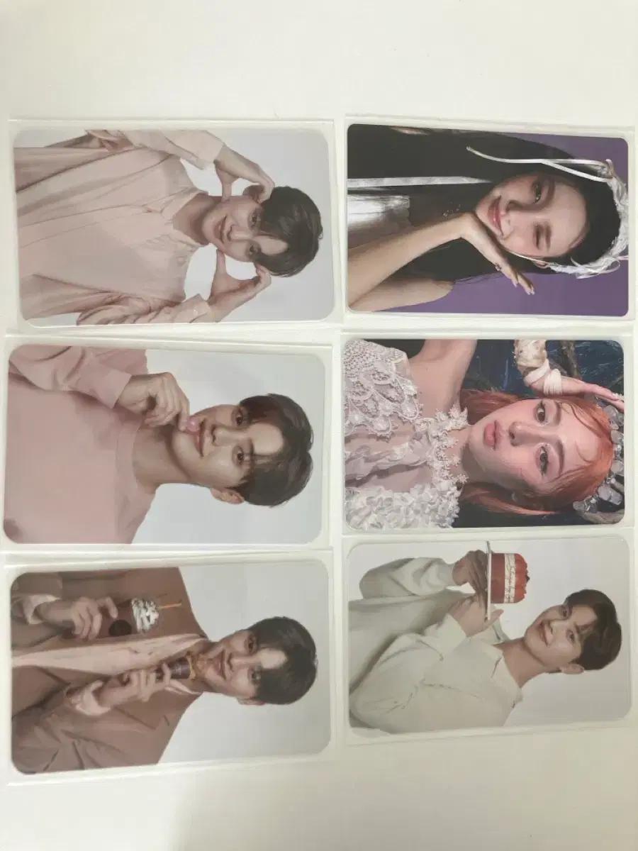 아일릿 윤아, 르세라핌 윤진, 배우 송강 고디바 포카 이즈나로 교환&판매